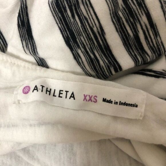 Athleta Striped Pima Cotton Midi Athletic Dress - Picture 9 of 13